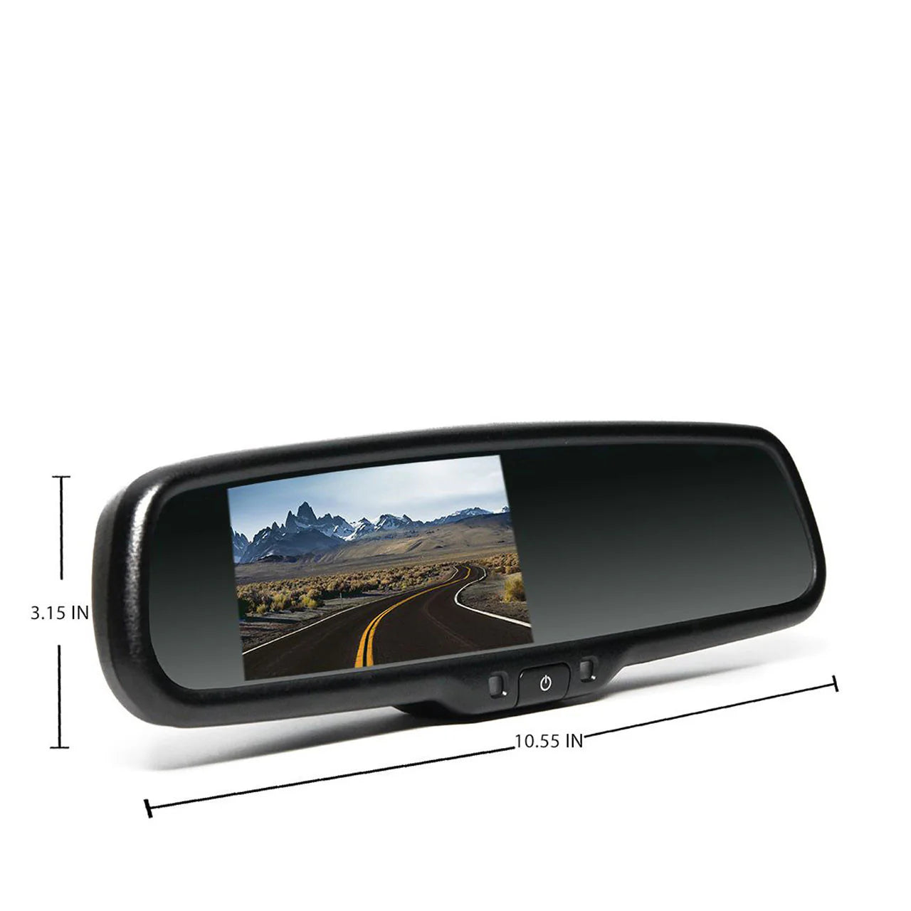 Rear View Safety - Silverado 1500 Mirror Monitor with Dash Camera, Tailgate Camera, 33ft Cable