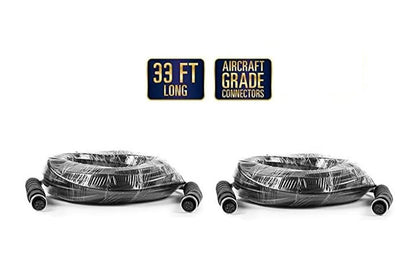 Dual Lens Backup Camera, 2 x 33&